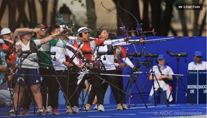 Olimpiade Paris 2024, Tim Panahan Putri Indonesia Terhenti di Perempat Final