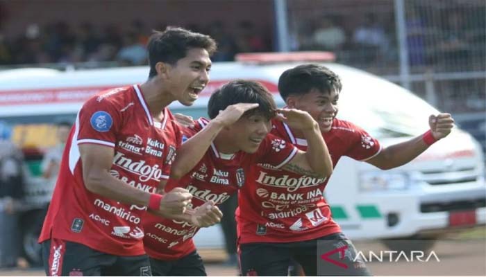 Bali United Bawa Pulang Kemenangan dari Kandang Persik